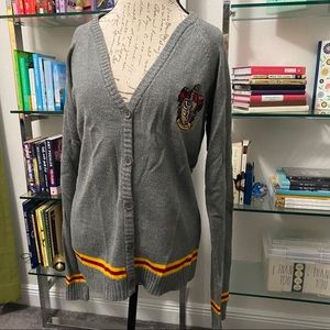 Box Lunch Harry Potter Gryffindor Cardigan Large